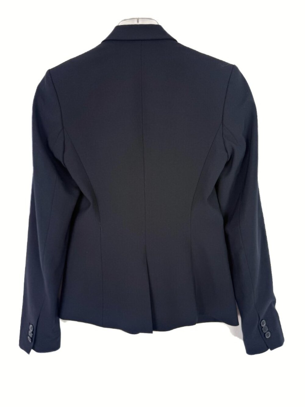 Theory Gabe B2 Urban Blazer Jacket Wool Blend One Button Black Size 00 EUC - Picture 11 of 14